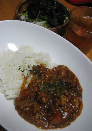 簡単なのに本格的☆ナスのキーマカレー-レシピのメイン写真