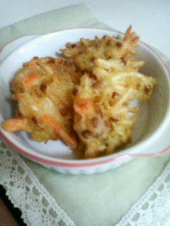 もやしと納豆のかき揚げ♪-レシピのメイン写真