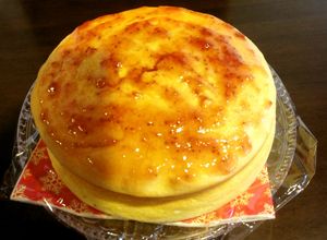 スフレカスピ海ヨーグルトケーキ-レシピのメイン写真