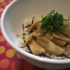 รูปของ 簡単ヘルシーなエリンギ丼