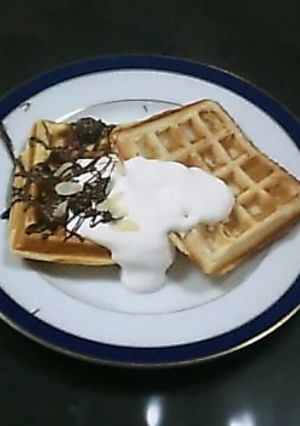 ◇とっても美味しいワッフル*アーモンドワッフル編*◇-レシピのメイン写真