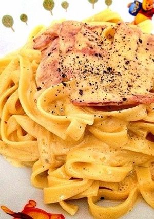 カルボナーラ-レシピのメイン写真
