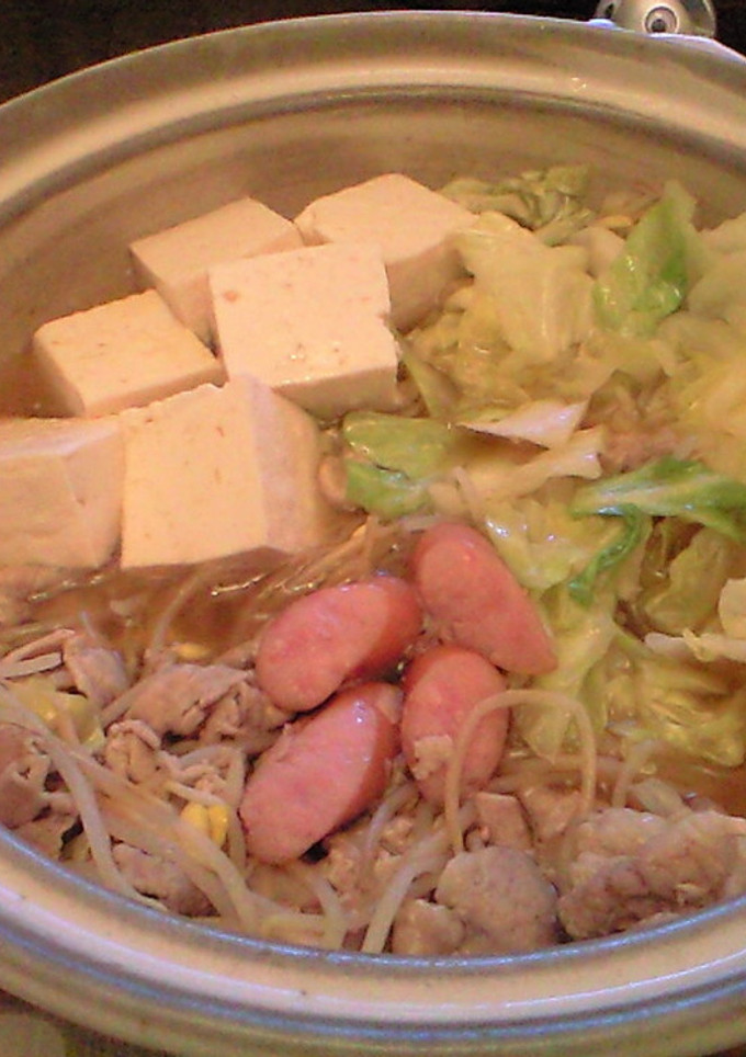 もやしと豚肉の中華風鍋-レシピのメイン写真
