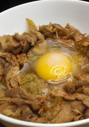 とろ~り卵の甘辛豚丼-レシピのメイン写真