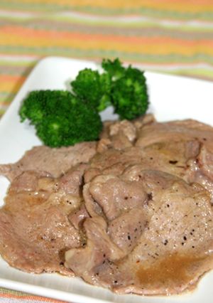 簡単豚肉のさっぱりそー酢ソテー-レシピのメイン写真