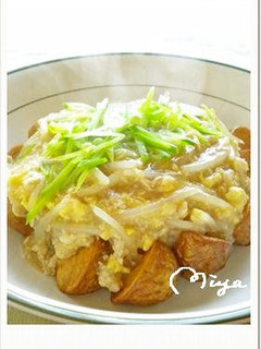 ホックホク♪新じゃがの卵あんかけ-レシピのメイン写真