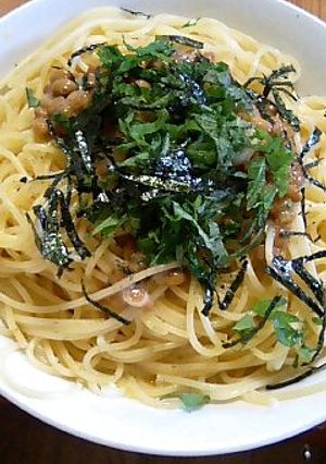 納豆カルボナーラ〜簡単〜-レシピのメイン写真