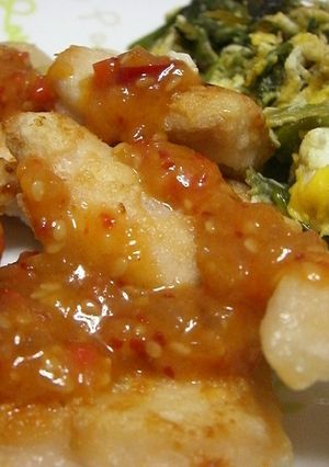 かけただけ！ピリ辛韓国風チキン-レシピのメイン写真