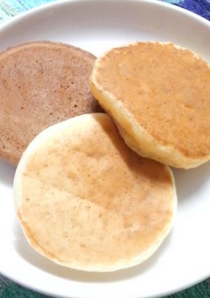 手づかみ☆離乳食にも! おからパンケーキ-レシピのメイン写真