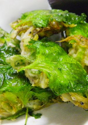 春限定☆薬味たっぷりな小女子のかき揚げ☆-レシピのメイン写真