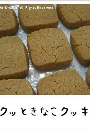 サクッときなこクッキー-レシピのメイン写真