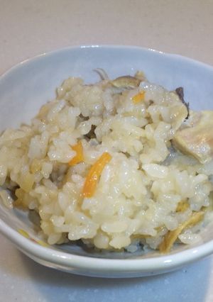もっちり薄味♪鶏五目炊き込みごはん♪-レシピのメイン写真