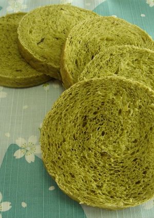 緑茶ミントのパン-レシピのメイン写真