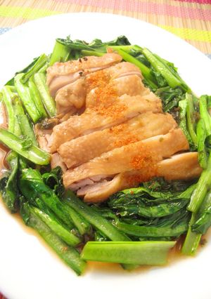 塩昆布とお酢で♪鶏肉と小松菜の煮物-レシピのメイン写真