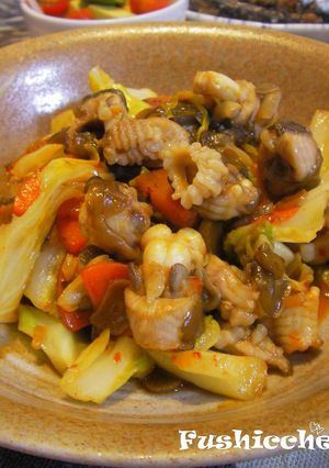 韓国風✿ヌタウナギの炒め煮-レシピのメイン写真