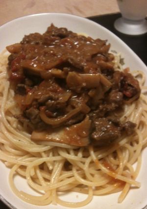牛肉のトマトクリーム煮込み-レシピのメイン写真