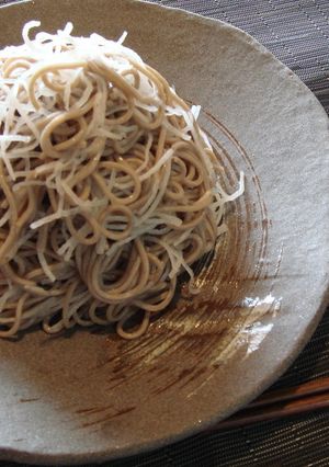 大根蕎麦❀なめこ添え-レシピのメイン写真