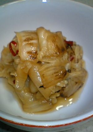 香ばしい☆焼き白菜の和風マリネ-レシピのメイン写真