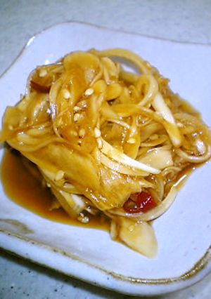 刻んで漬けるだけ☆新玉ねぎの醤油漬け-レシピのメイン写真