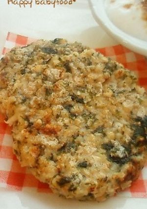 離乳食手づかみ☆海苔オートミールおやき-レシピのメイン写真