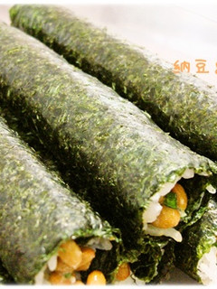 納豆チーズ海苔巻き-レシピのメイン写真