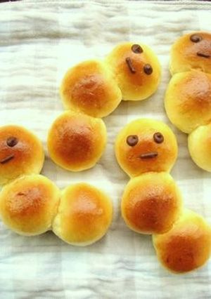 ✿いもむしくん✿チョコパン-レシピのメイン写真