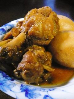 簡単おかず!手羽元とゆで卵の熟味酢煮-レシピのメイン写真