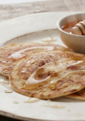 フライパンで作る英国パンケーキ-レシピのメイン写真