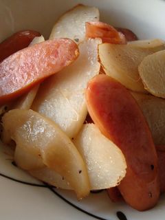 うどとウインナーの炒め物-レシピのメイン写真