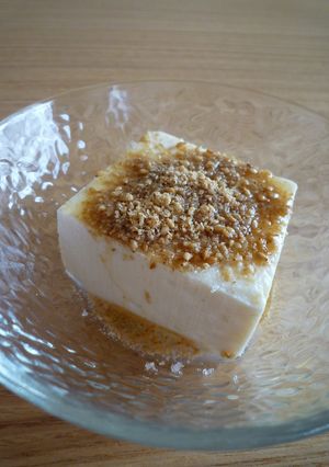 新しい豆腐の食べ方!塩ごま豆腐-レシピのメイン写真