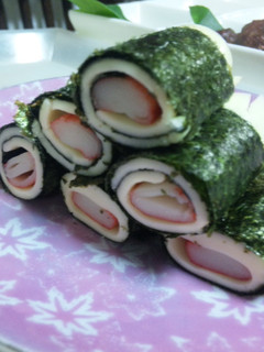 お弁当に♪チーズカニカマののり巻き♪♪-レシピのメイン写真