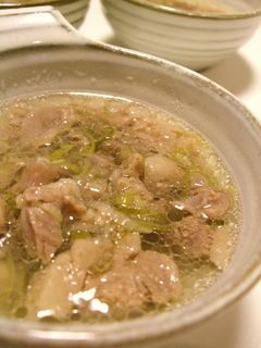 *牛スジの煮込みスープ*-レシピのメイン写真
