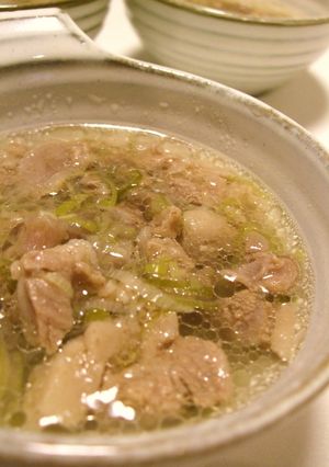 *牛スジの煮込みスープ*-レシピのメイン写真