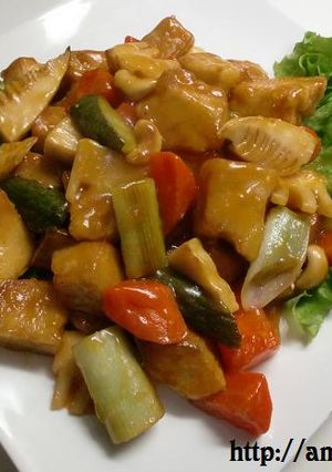 高野豆腐で酢豚もどき-レシピのメイン写真