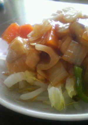 酢鶏で野菜たっぷり～♪-レシピのメイン写真