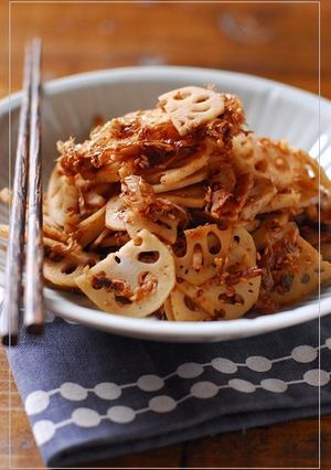 レンコンと鰹節のきんぴら-レシピのメイン写真