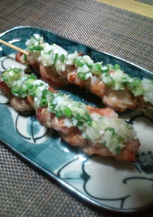 さっぱりネギ塩ダレdeさっぱり焼き鳥-レシピのメイン写真