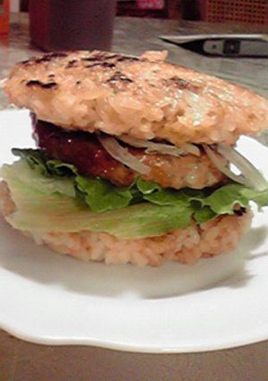 モスバーガー？？のつくねライスバーガー☆-レシピのメイン写真