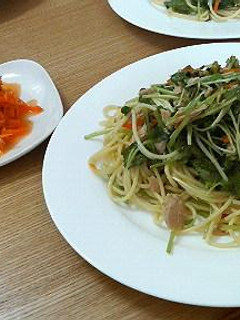 三つ葉とツナのスパゲティゆずこしょう風味-レシピのメイン写真