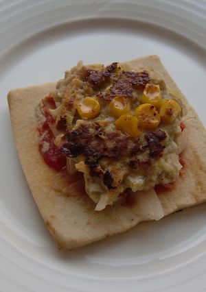 ダイエットに!凍み豆腐ピザ-レシピのメイン写真