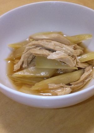 鶏ささみのさっぱり三杯酢-レシピのメイン写真