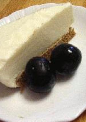 お豆腐レアチーズケーキ-レシピのメイン写真