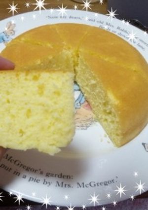 炊飯器でチーズ蒸しパンケーキ♪-レシピのメイン写真