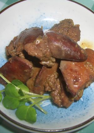 鶏レバーの香味煮-レシピのメイン写真
