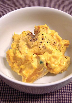 クリームチーズかぼちゃサラダ-レシピのメイン写真