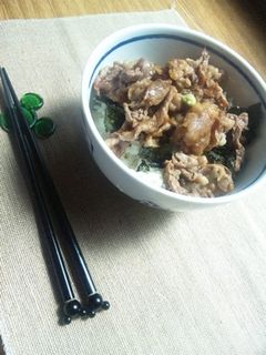 簡単!おいしい牛丼-レシピのメイン写真