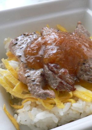 具のソースで簡単!焼肉丼-レシピのメイン写真