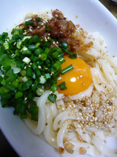 手抜きで、うめ~おかかのぶっかけうどん★-レシピのメイン写真