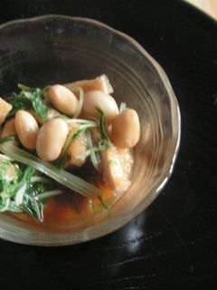 水菜と大豆のおひたし-レシピのメイン写真