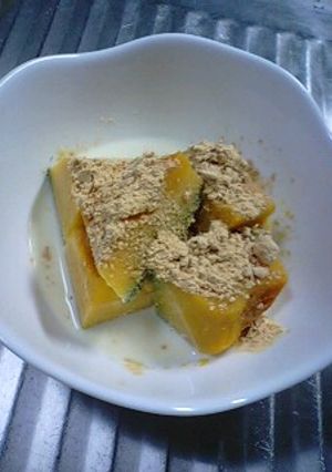 切ってレンジに入れるだけ★牛乳かぼちゃ-レシピのメイン写真